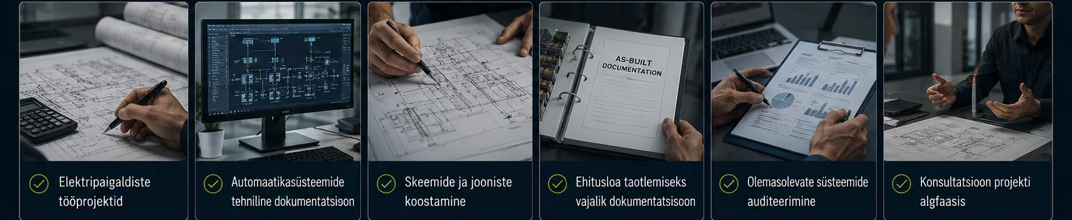 EL-Solution projekteerimise galerii